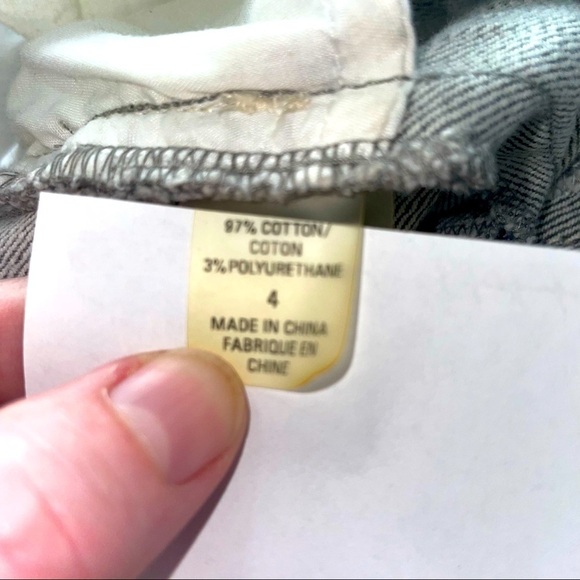 Elie Tahari Gray Straight Leg Jeans – Size 4 - Picture 7 of 11